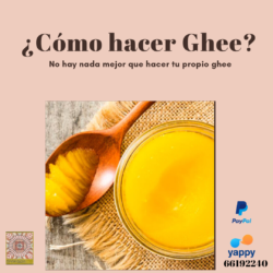 Cómo hacer Ghee